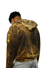Load image into Gallery viewer, Brown zip up jacket
